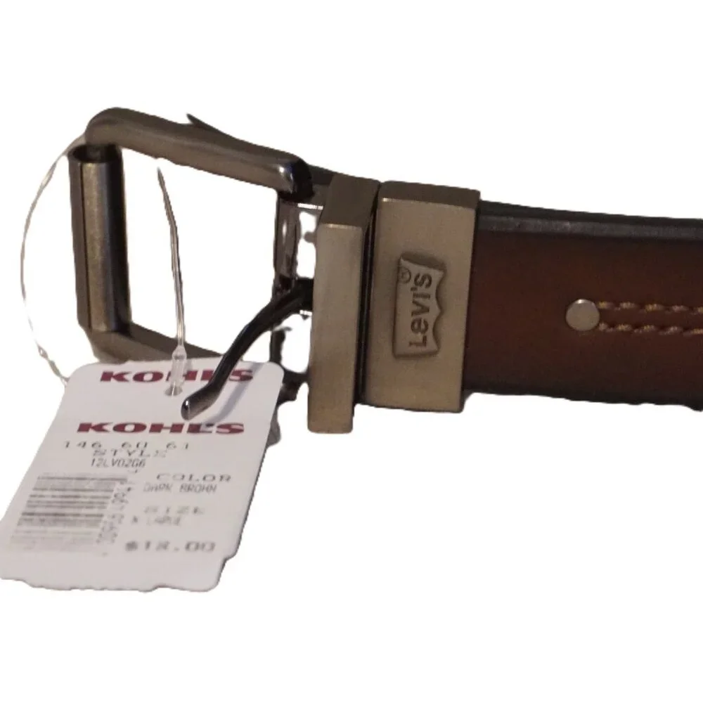 Levi’s Reversible Boy’s X-Large Brown and Black Belt
